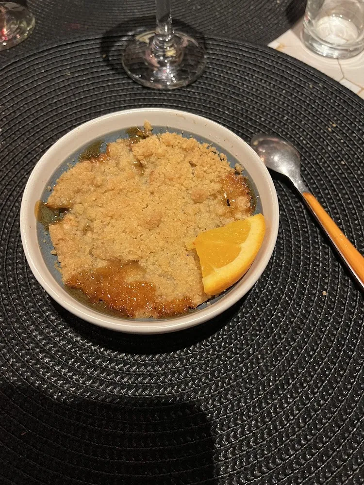 Crumble Pomme Caramel